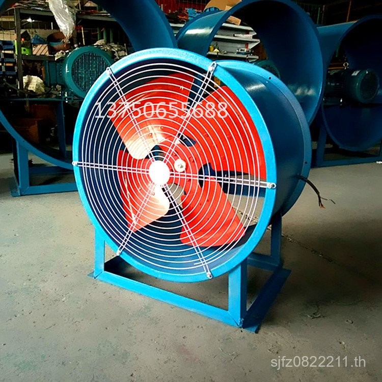 Sf ท่อ Axial Fan อุตสาหกรรมที่มีประสิทธิภาพ 220v380v พัดลมดูดอากาศตําแหน่ง/เสียงต่ํา sf5-4 พัดลมดูดอ