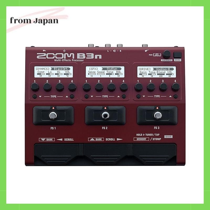 โปรเซสเซอร์ Zoom B3N Bassists Multi-Effects
