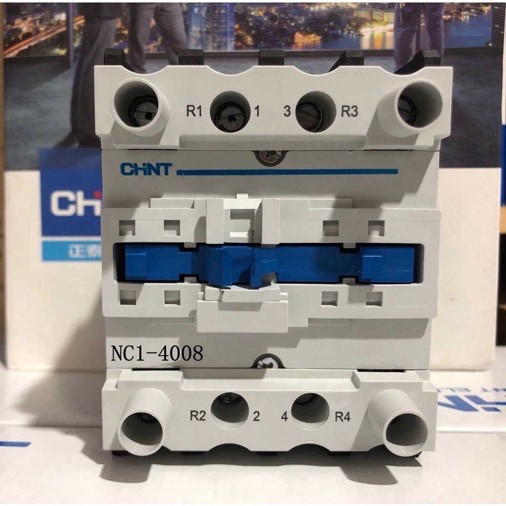 ✮Original CHINT NC1-4008 NC1-4004 NC1-5008 NC1-5004 NC1-6504 NC1-6508 220V 380V AC Magnetic Contacto