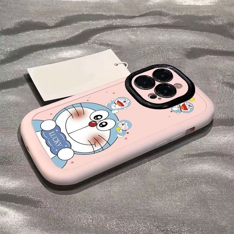 โดราเอมอนระดับไฮเอนด์เหมาะสําหรับเคสโทรศัพท์ Apple 15promax iPhone14 รวมทุกอย่าง 13/12/11/x Q4PX