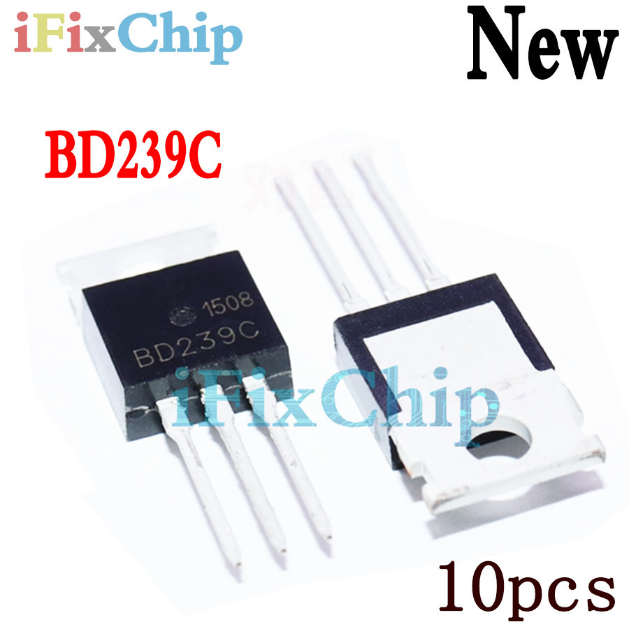 10 ชิ้น BD239C TO-220 BD239 ใหม่เอี่ยม