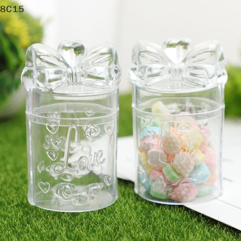 〔8C15〕 เครื่องประดับบรรจุภัณฑ์พลาสติกสี่เหลี่ยมโปร่งใสกล่องเก็บขนมเกรด 〔8C〕