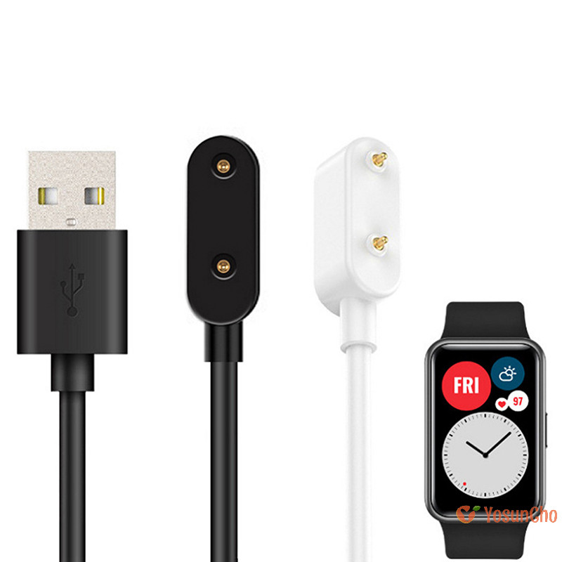 Yosuncho] สําหรับ Honor Watch ES Huawei Band 7/Honor Band 6/6 Pro Mini สมาร์ทวอท์ชแบบพกพา 2pin สายชาร์จ USB Power Adapter ใหม่
