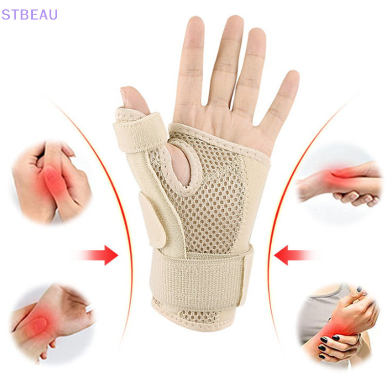 [cxSTBEAU] Hand Joint Relief Thumb Wrist Brace Reversible Thumb&Wrist Stabilizer Protector Splint สําหรับ Thumb,Arthritis,Tendonitis, Sprained MME