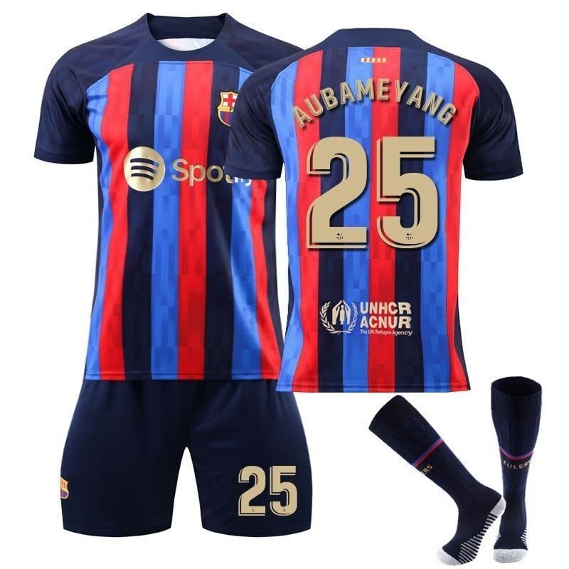 2223 เสื้อบาร์เซโลน่า เสื้อบาร์เซโลน่า หมายเลข 10 มาซี่ เบอร์ 9 เลแวน เบอร์ เสื้อฟุตบอล Obamayyang 25 ตัว