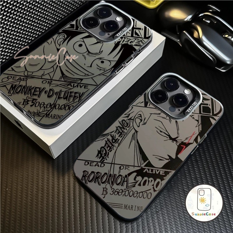 One Piece แฟชั่นแอนิเมชั่น เคสโทรศัพท์ iPhone 13 15 11 14 12 Pro Max 7Plus 8 14 7 15 Plus SE 2020 XS X XR Max แนวโน้มเคส