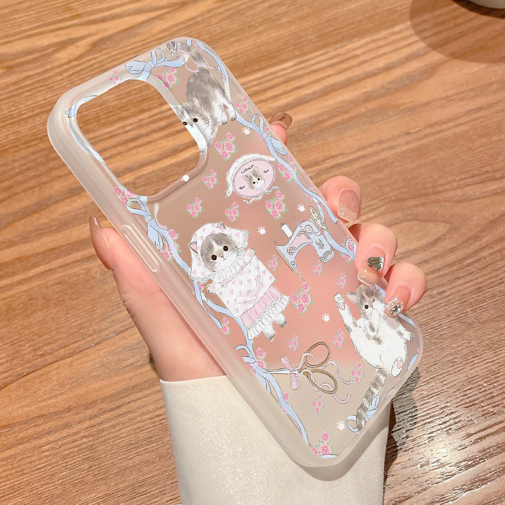 COD เปลือกนิ่ม Case เคส iPhone 14 11 13 15 12 Pro Max 15 Plus เคส iphone 11 Cuteโทรศัพท์มือถือนิ่ม แบบใส บางพิเศษ