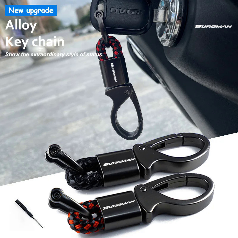 สําหรับ SUZUKI Burgman 400 650 125 AN400 AN650 AN SKYWAVE 400 อุปกรณ์เสริมโลโก้ที่กําหนดเองรถจักรยาน