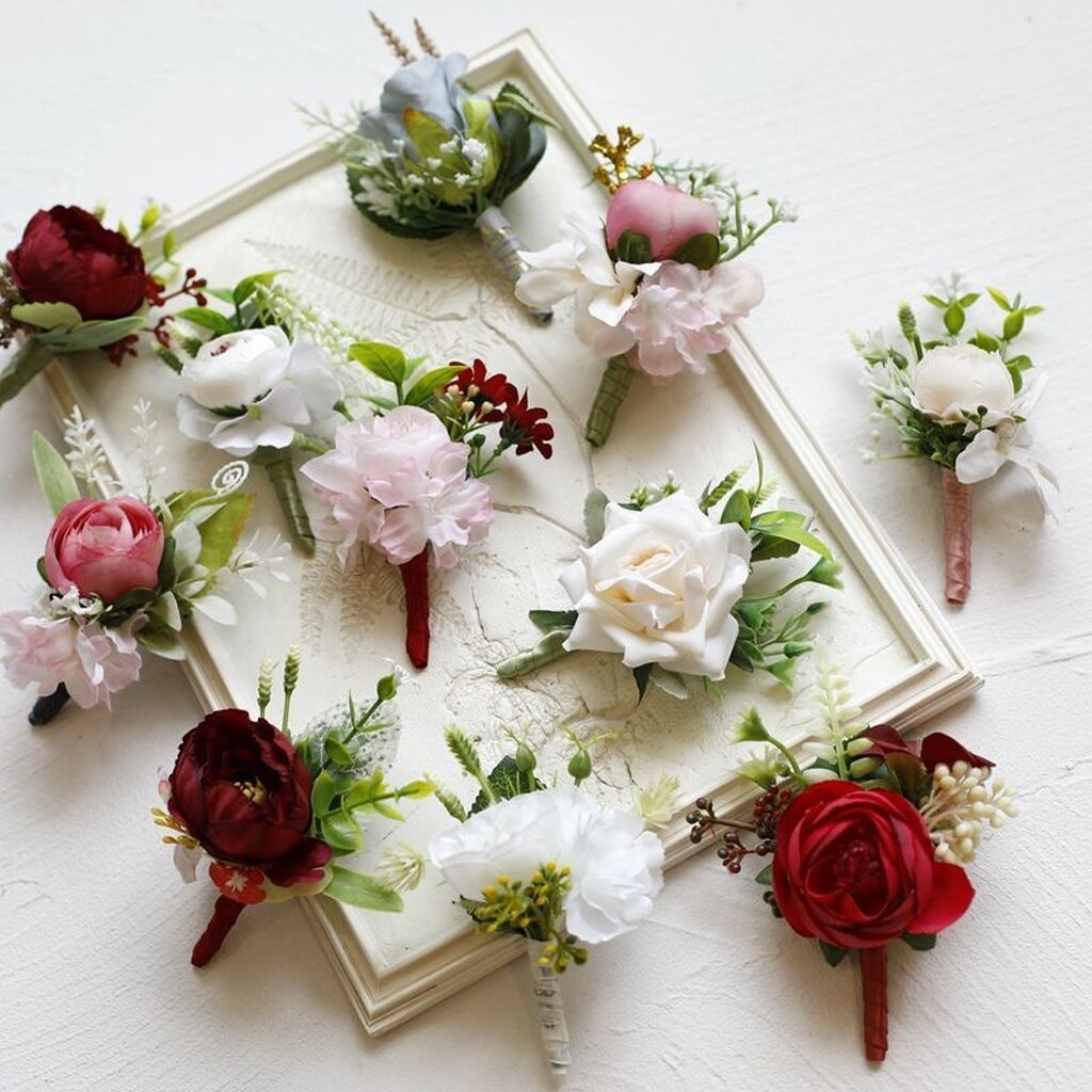 เข็มกลัดดอกไม้ เข็มกลัดติดหน้าอก