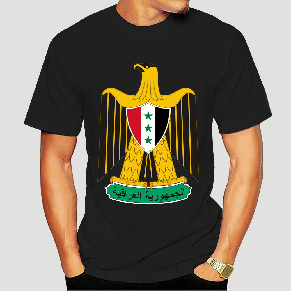 50085 เสื้อแขนของ Irac eagle และตัวอักษร t เสื้อผู้ชาย TShirt ฤดูร้อน TShirt แฟชั่น cool O คอแขนสั้น