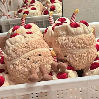 พร้อมส่ง ตุ๊กตา ตุ๊กตาเค้กวันเกิดจำลอง น่ารัก สร้างสรรค์ ของขวัญวันเกิด สําหรับเด็ก