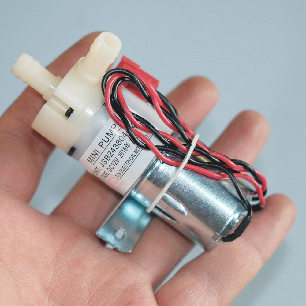 DC 7.4-12V self-priming ปั๊มน้ําไดอะแฟรมไฟฟ้าขนาดเล็กปั๊มน้ําไหลขนาดใหญ่ 1LPM สําหรับปั๊มน้ําดูด
