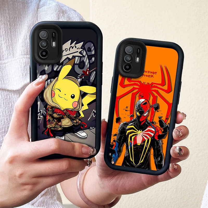 เคส OPPO RENO 6Z 5G อะนิเมะแฟชั่น เคสโทรศัพท์ซิลิโคนนุ่ม TPU ทนต่อแรงกระแทก