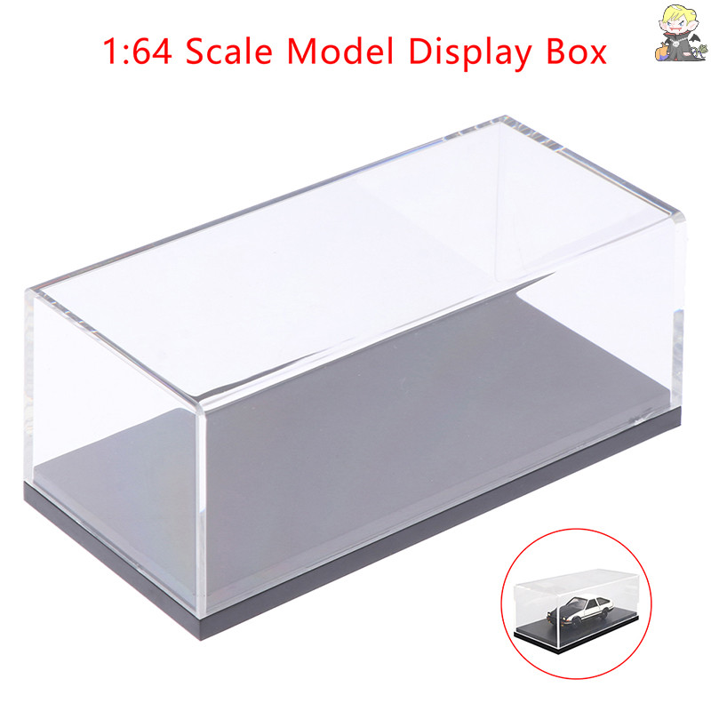 [CL] 1:64 กล่องแสดงโมเดลรถเคสป้องกันโปร่งใสฝุ่นอะคริลิคที่เก็บปกแข็งที่ใส่ ไทย