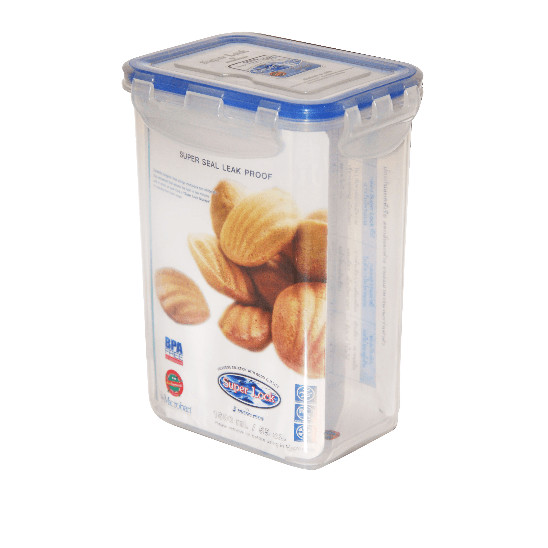 closeofficalshop SUPER LOCK กล่องอาหาร ขนาด 1500 มล. 6144 สีใส สินค้าดีมีคุณภาพ