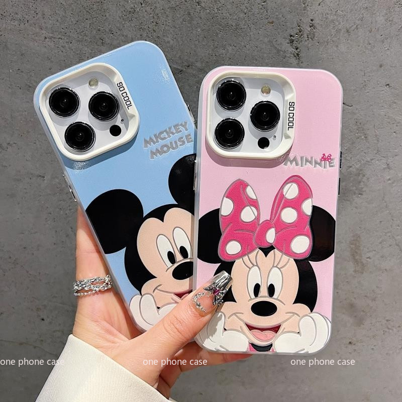เคสโทรศัพท์สำหรับ iPhone ลายการ์ตูนน่ารักสไตล์มินิมอลระดับไฮเอนด์ IP 11 12 13 14 บวก 15 PROMAX hxmscy141/142