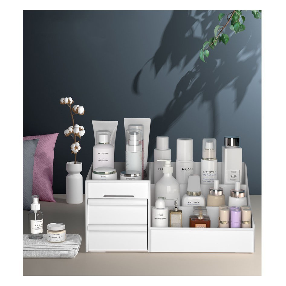 ชั้นวางเครื่องสำอางค์ กล่องใส่ของ ชั้นวางของ สารพัดประโยชน์ มี2ขนาด MP-414 / MP-225