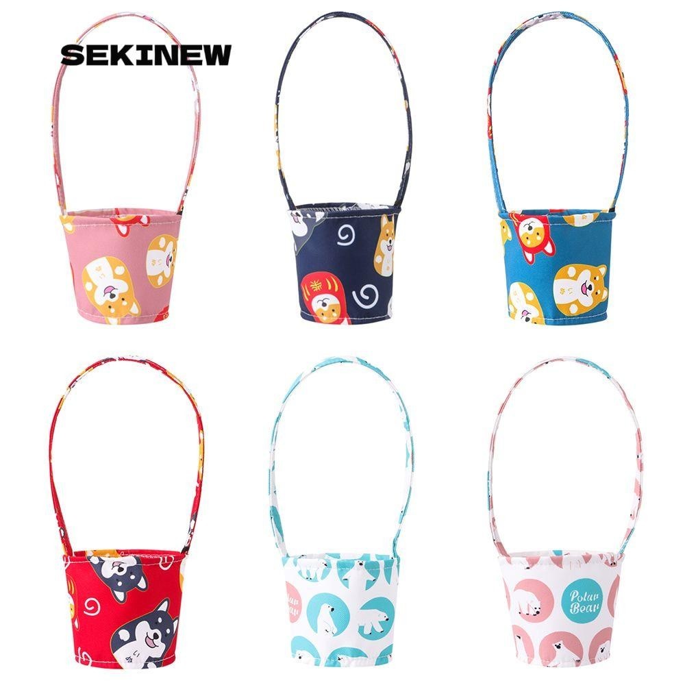 SEKINEW ถ้วยผ้าใบปิกนิก นํากลับมาใช้ใหม่ได้ สไตล์ญี่ปุ่น สําหรับใส่สุนัข
