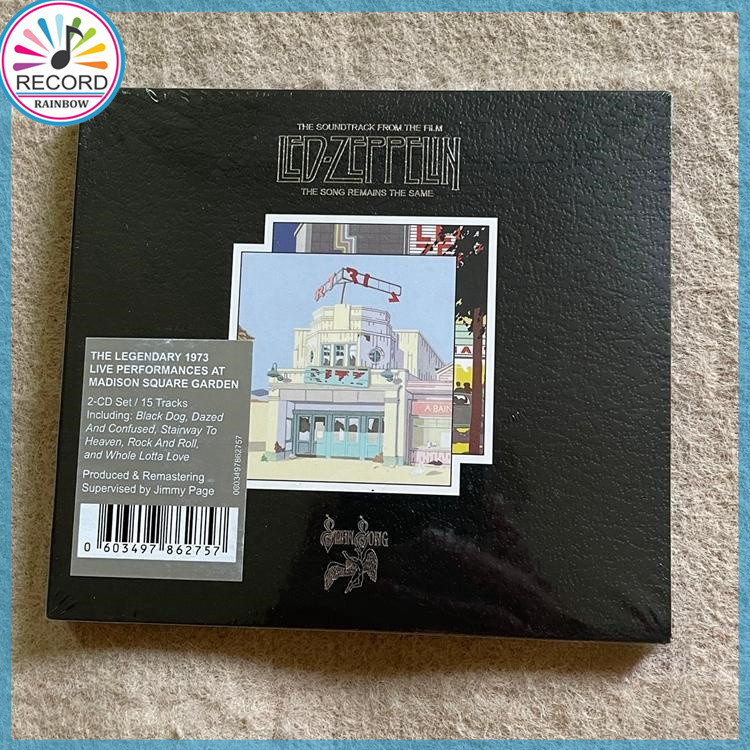 Led Zeppelin The Song Remains อัลบั้ม 2CD แบบเดียวกัน [ปิดผนึก] ใหม่เอี่ยม