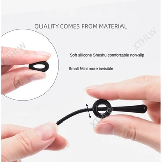 แว่นตา Anti-Slip Cover Soft Silicone Cover Round Ear Support Hanging Ear Hook Eyes Legs Foot Fix Mop Accessories Anti-Falling Handy
