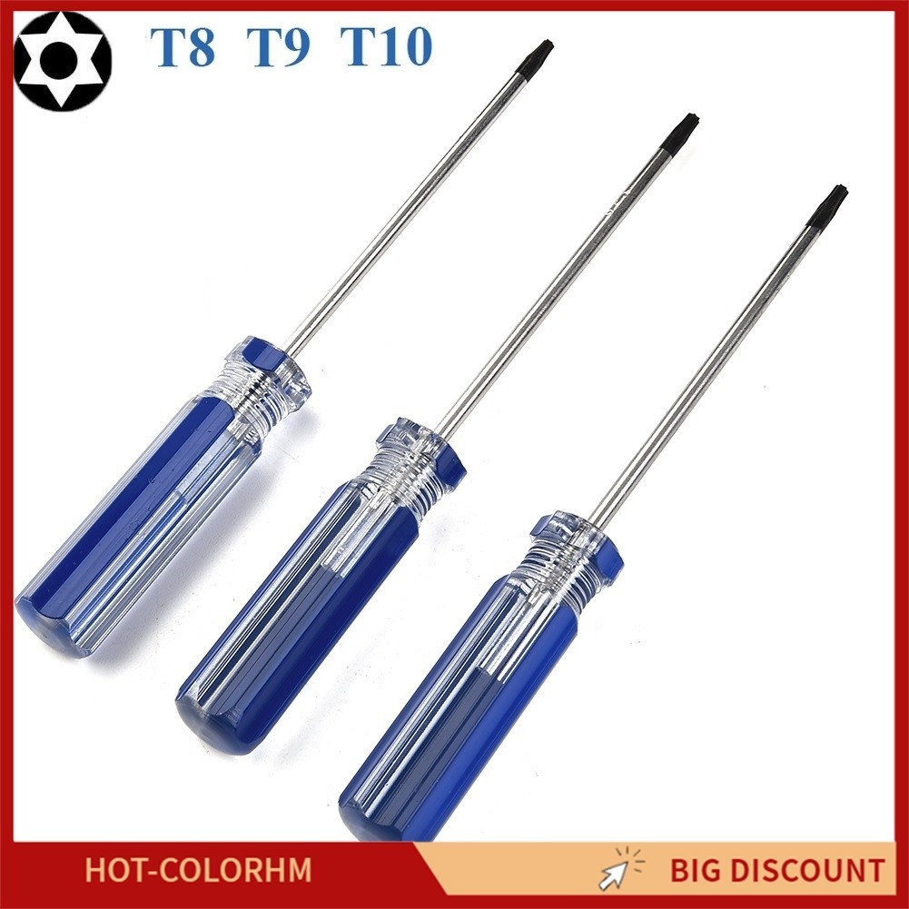 [COLORHM]1PC T8 T9 T10 ไขควงแม่เหล็กที่มีความแม่นยําสําหรับตัวควบคุมไร้สาย Xbox 360