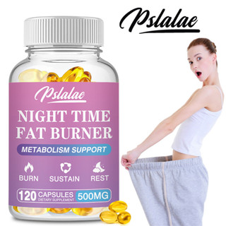 Pslalae Nighttime Fat Burner 500mg - ลดน้ําหนัก, Appetite Su…