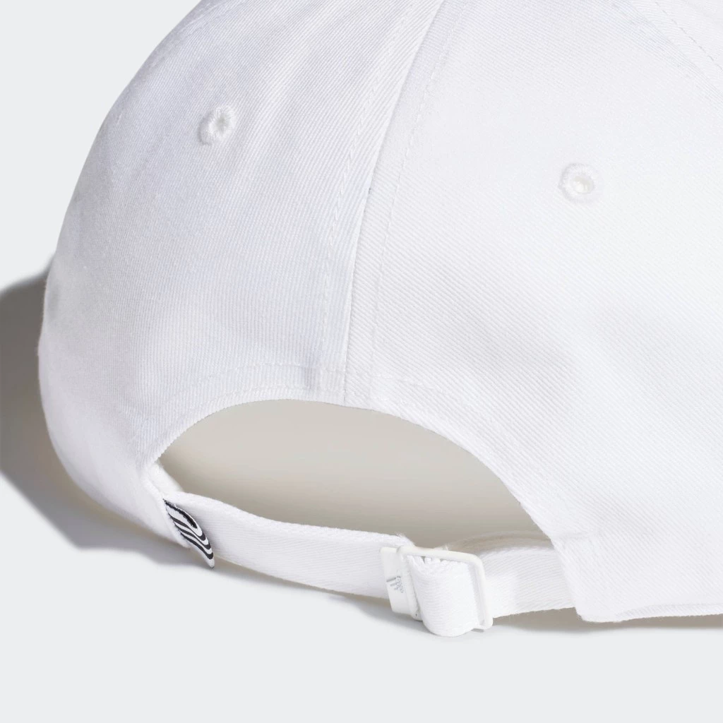 adidas Lifestyle COTTON BASEBALL CAP Unisex White FK0890 thumbnail 8