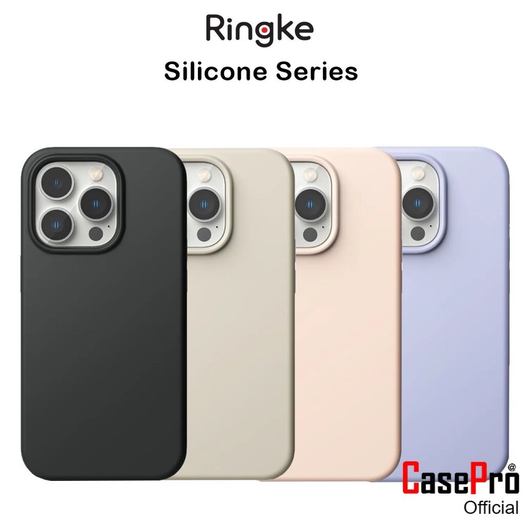 Ringke Silicone เคสกันกระแทกเกรดพรีเมี่ยมจากเกาหลี เคสสำหรับ iPhone14/14Plus/14Pro/14Promax(ของแท้100%)