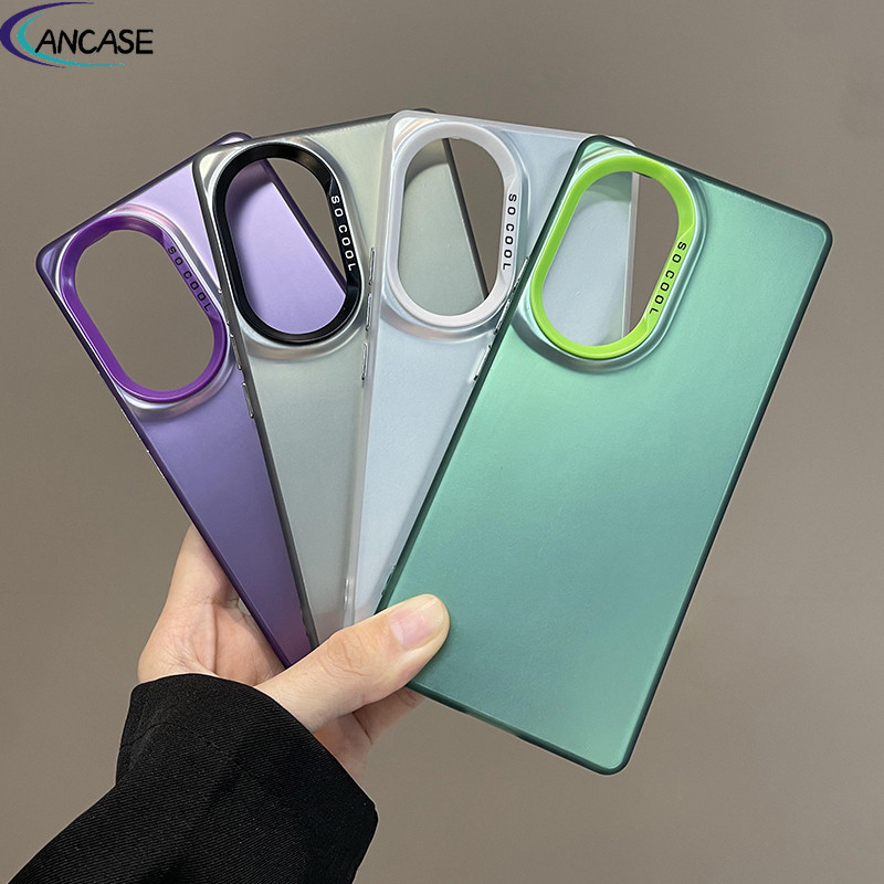 สําหรับ Honor 90 กรณี Honor 70 Honor 50 Honor 80 pro 90 pro + เคสโทรศัพท์กันกระแทกเปลือกป้องกันปกหลังป้องกันลายนิ้วมือ IMD