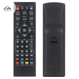 Bef รีโมทคอนโทรลเหมาะสําหรับ DVB-T2 สําหรับสมาร์ทโทรทัศน์ STB HDTV สําหรับสมาร์ทชุดกล่องด้านบนความละเอียดสูงรีโมทคอนโทรลดิจิตอล TH