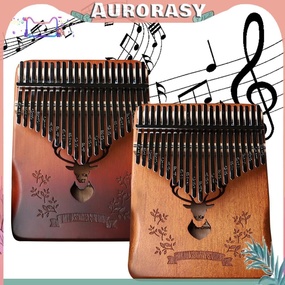 Kalimba 21 คีย์เปียโนนิ้วหัวแม่มือแบบพกพา Mbira เปียโนนิ้วสําหรับของขวัญเด็กเริ่มต้น