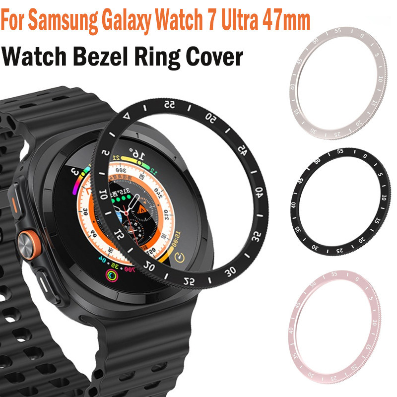 สําหรับ Samsung Galaxy Watch 7 Ultra 47 มม.PC Scale การหมุนวงกลมผลิตภัณฑ์ใหม่สําหรับ Galaxy Watch Ul