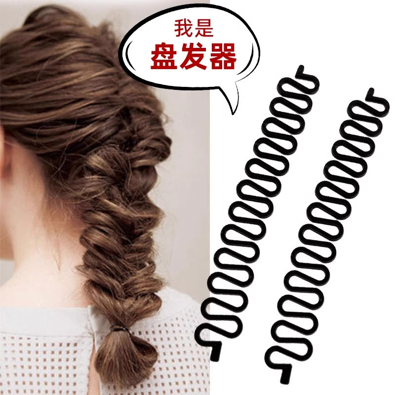 เครื่องมือถักเปียผมชายขี้เกียจหญิงตะขาบถักเปียกระดูกปลาผมถักเปีย