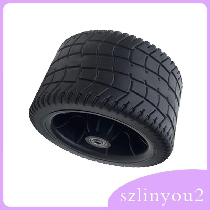 [szlinyou2] ล้อ Wagon กว้าง 4 นิ้ว, ยาง PP, อะไหล่ทดแทน, ติดตั้งง่าย,
