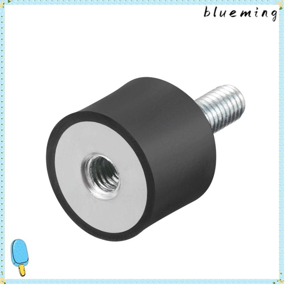 Blueming2 แผ่นยางกันสั่นสะเทือน M6 M8 M10 สีดํา สําหรับรถยนต์ เรือ