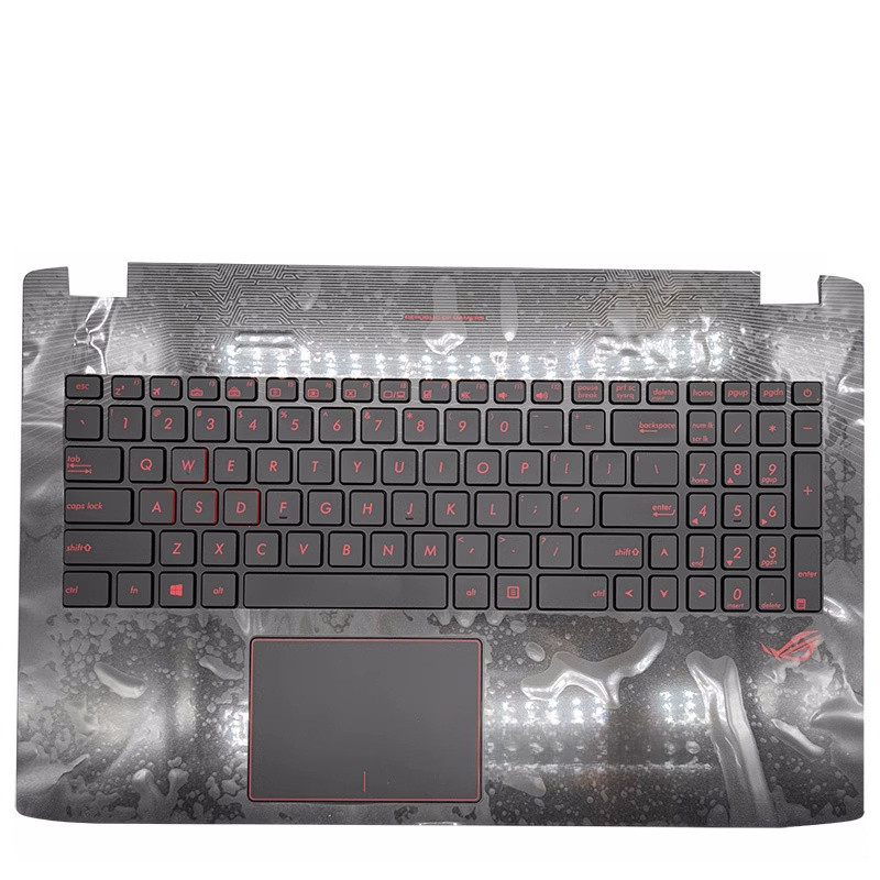 Yjx แป้นพิมพ์ด้านบนสําหรับ Asus ROG gl552 zx50v 6700 gl552j gl552jx gl552v gl2v55l gl552vw gl552vx b