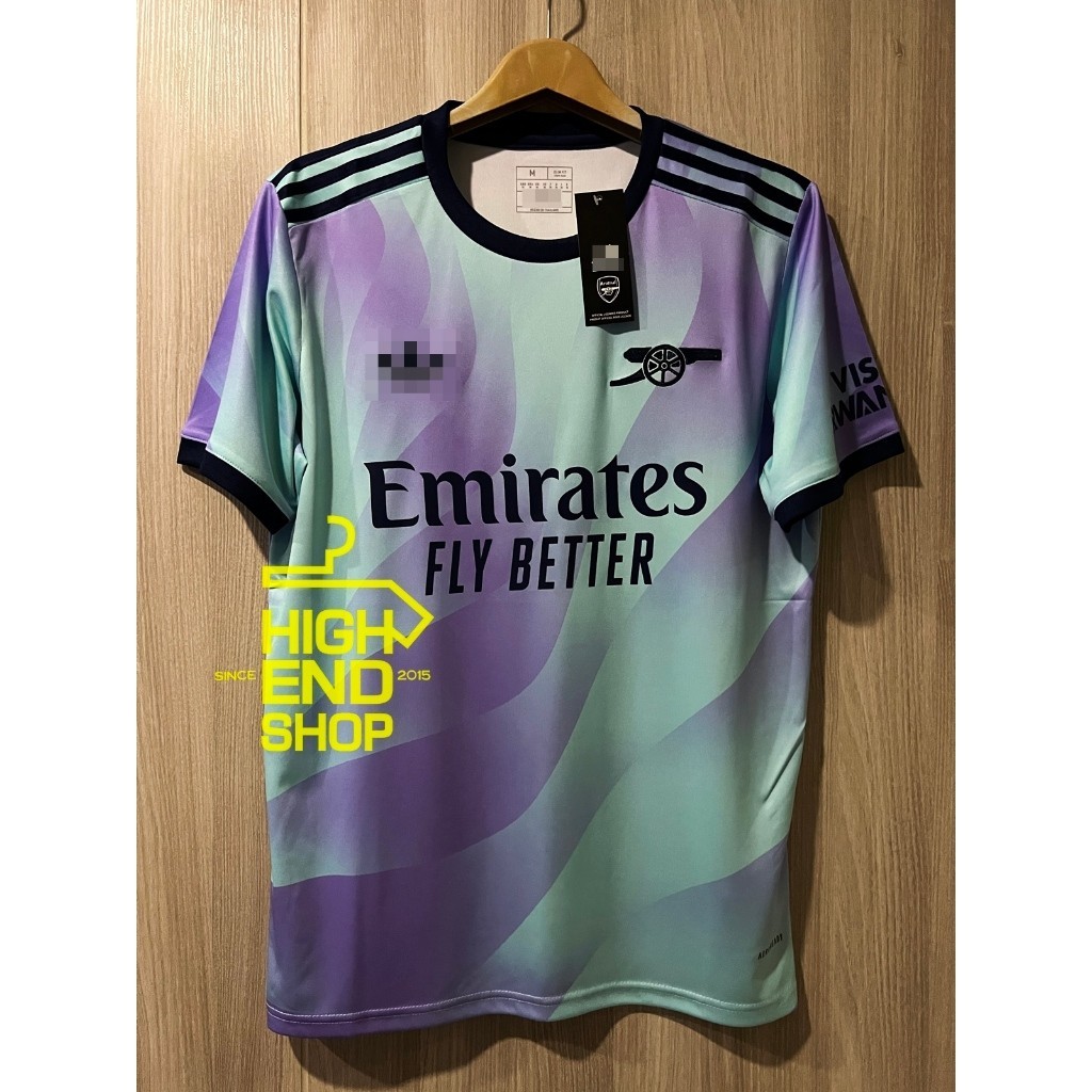 ใหม่ล่าสุด!! 2024/25 เสื้อบอล [เกรดแฟนบอล] อาเซน่อล Third ชุดสาม เสื้อเปล่า หรือ พร้อมอามและเบอร์ชื่อ