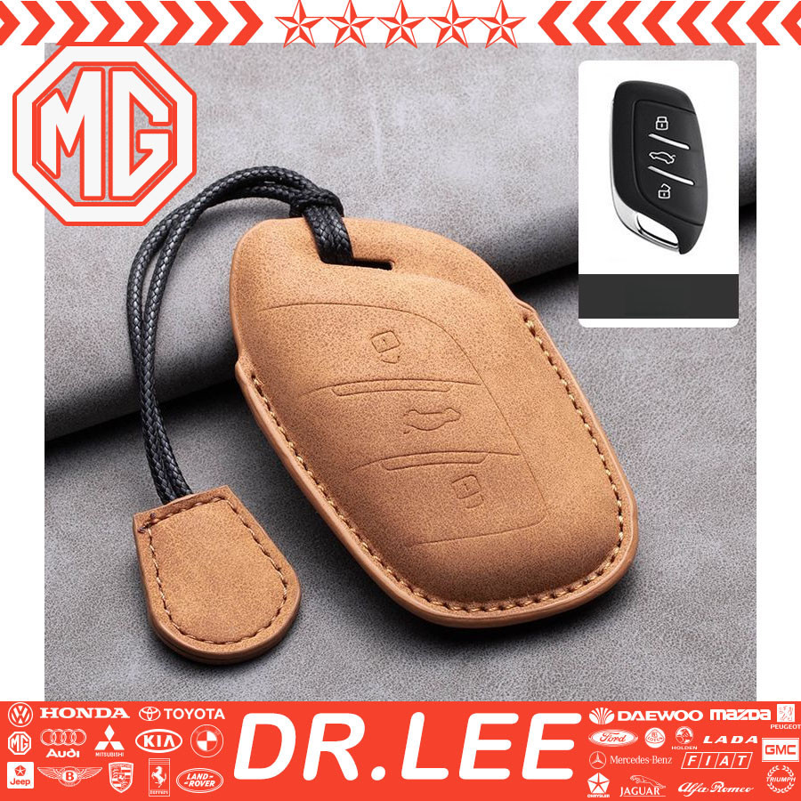Dr.lee [จัดส่งด่วนเฉพาะจุด] MG sheepskin Car KEY SET FUR Car Key SHELL MG4 MG ZS MG5 MG HS MG6 Car K