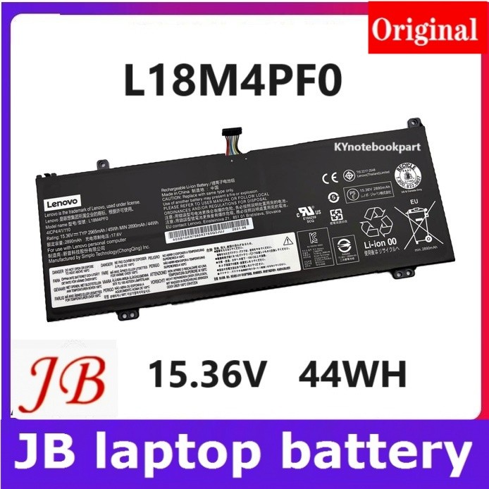 ✿BATTERY ORIGINAL LENOVO แบตเตอรี่ ของแท้ LENOVO  ThinkBook 13S  14S V540S  L18M4PF0