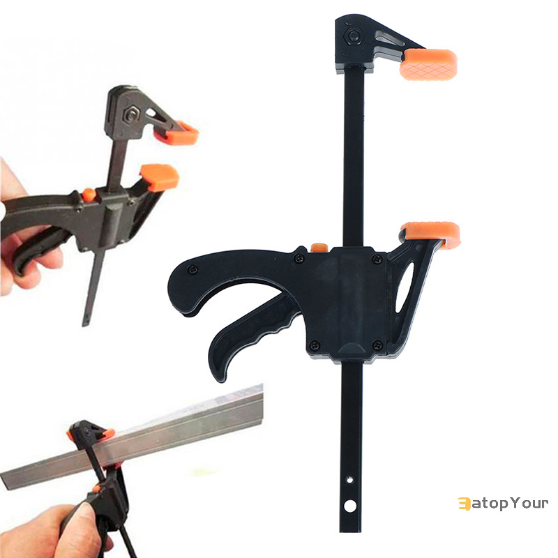 Eatopyour] 4 นิ้ว Quick Ratchet Release Speed Squeeze ไม้ทํางานบาร์ F Clamp Clip ใหม่