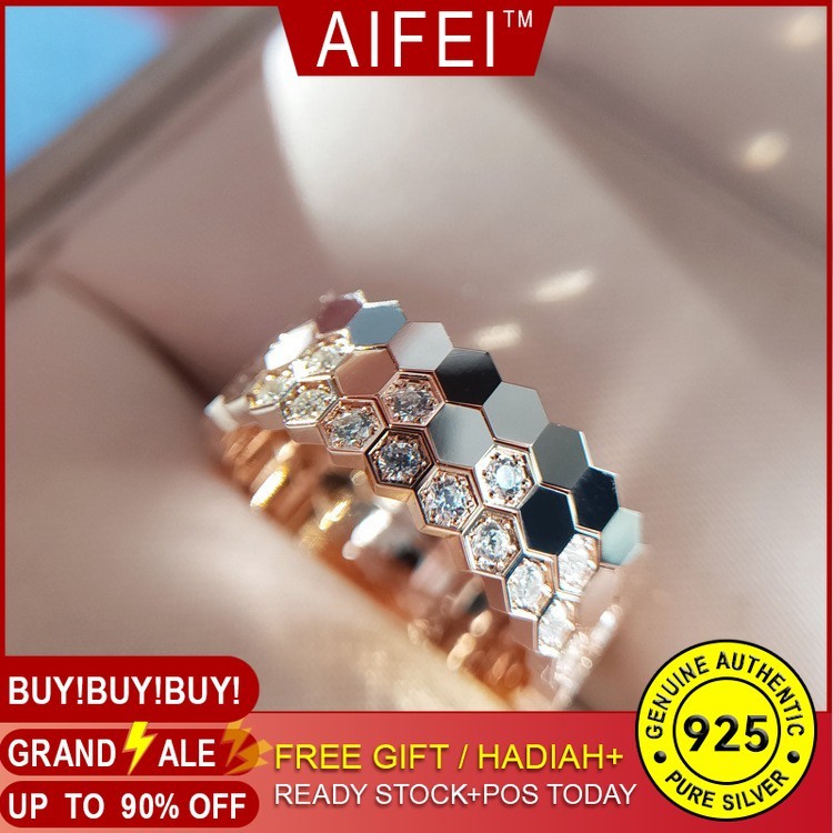 เพลง Huiqiao ออกแบบเฉพาะแสงรังผึ้งหรูแหวนรังผึ้งลมหนาว ins18k เพิ่มขึ้นเข็มขัดเพชรแหวนทอง