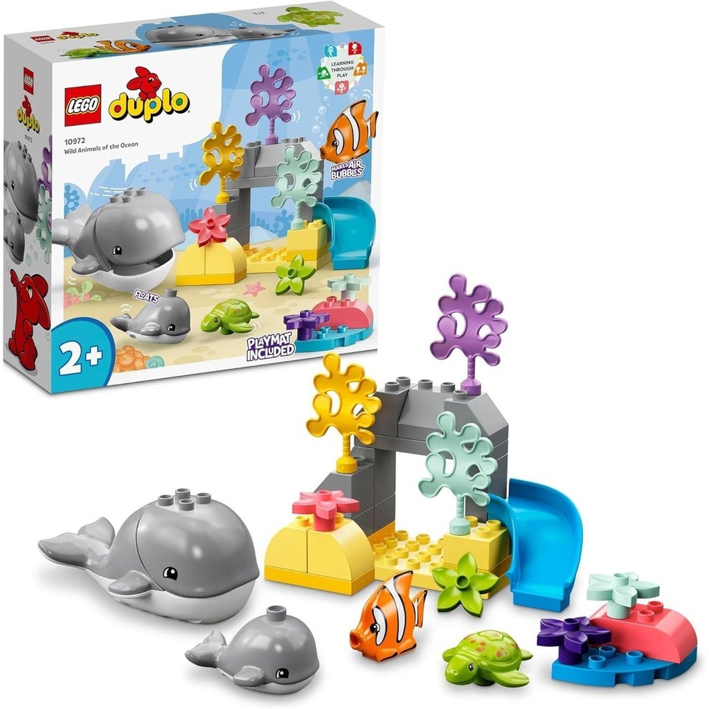LEGO DUPLO Duplo Duplo's Town Sea Creatures 10972 Toy Blocks Gift Toddler Baby Animals Animals Boys