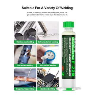 ฟลักซ์บัดกรี RELIFE F-22A อเนกประสงค์โลหะพิเศษ Solder Flux Bright Solder ข้อต่อเมนบอร์ดเชื่อมโทรศัพท์ซ่อมเครื่องมือ