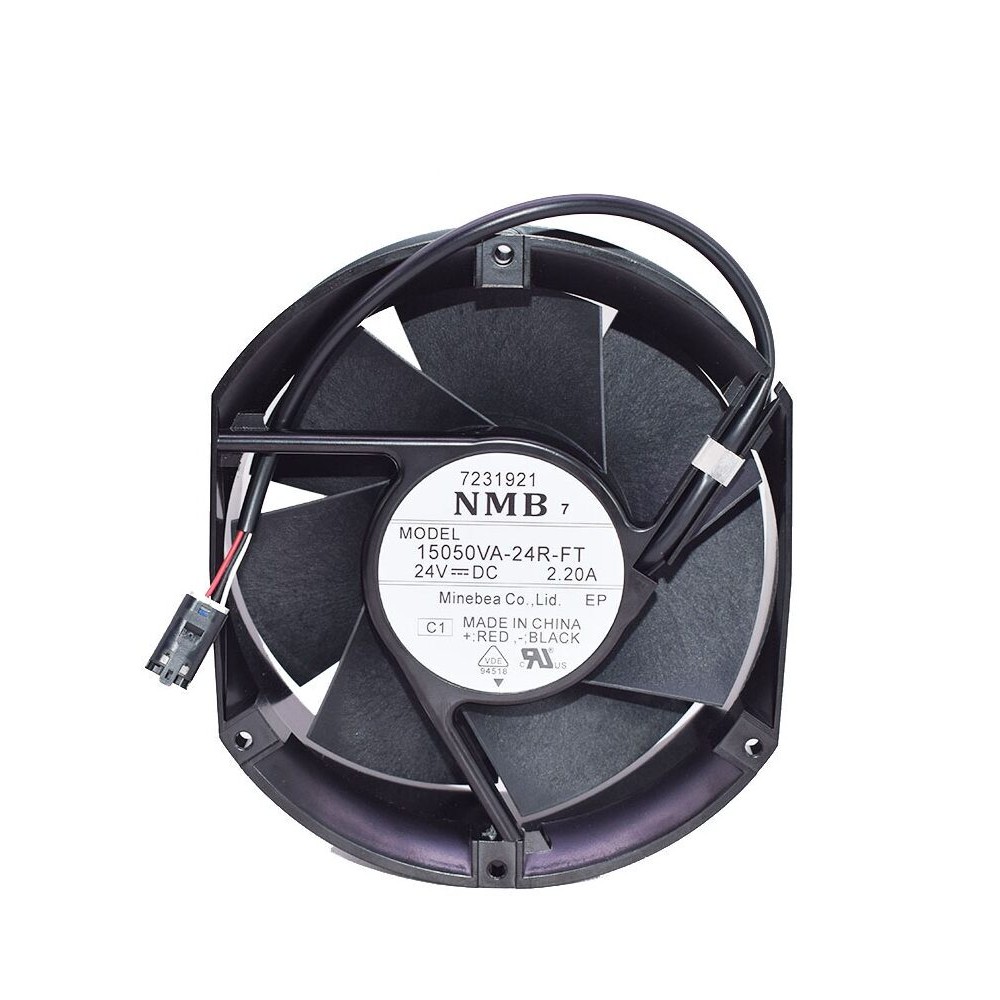 15050VA-24R-FT 24V 2.20A ญี่ปุ่น NM B พัดลมปริมาณอากาศขนาดใหญ่พิเศษพัดลมอินเวอร์เตอร์