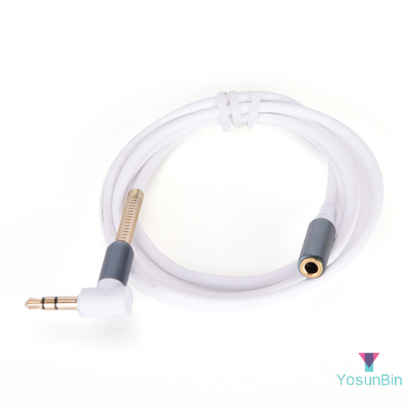 Yosunbin] แจ็ค 3.5 มม. หญิงถึงชายหูฟังสเตอริโอสายต่อเสียงสายใหม่