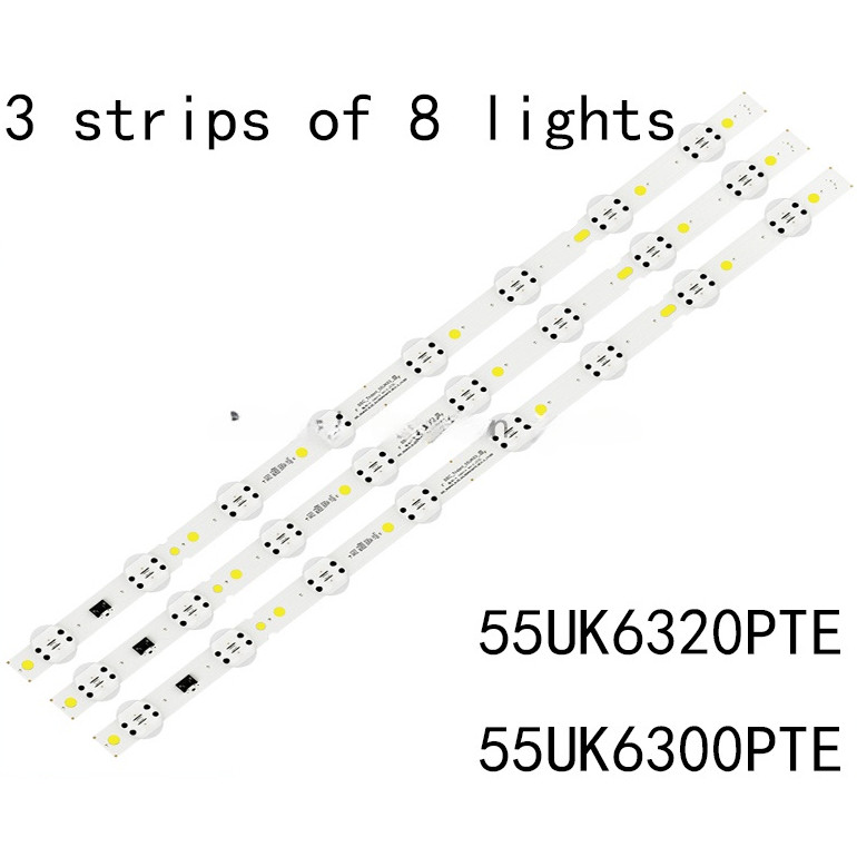 ไฟแบ็คไลท์ LG 55 นิ้ว 55 นิ้ว (lampu TV ) ไฟแบ็คไลท์ LG 55 นิ้ว 55uk6300 55uk6320