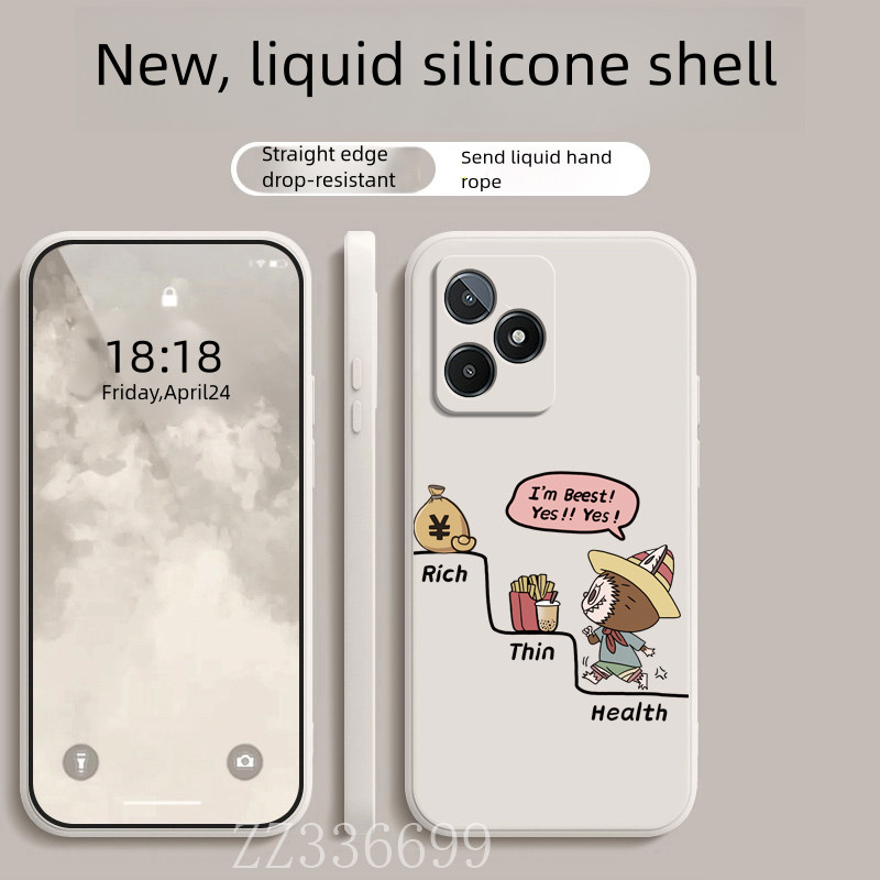 เคส realme C53 C51 note 50 C61 C63 C65 louti เคสโทรศัพท์Lutiฝาครอบป้องกันซิลิโคน