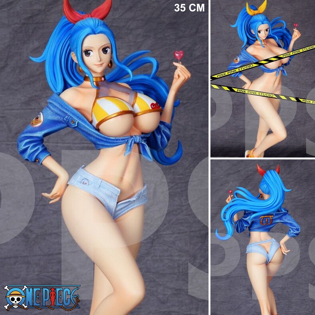 สินค้าพร้อมส่ง กดต่อเวลาให้ด้วย Figure ฟิกเกอร์ Model โมเดล  One Piece   BB Nefertari Vivi เนเฟลตาลี