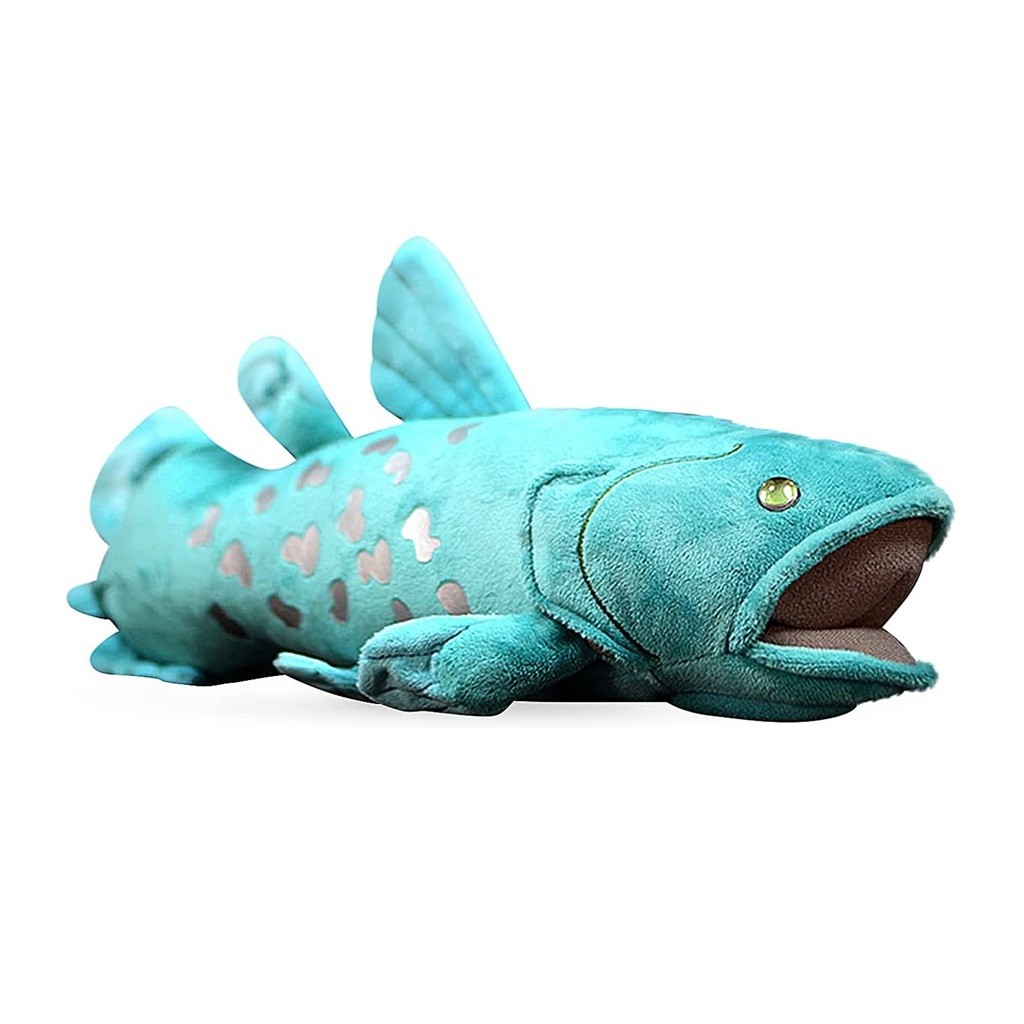 Coelacanth ปลาของเล่นตุ๊กตา, จําลอง Coelacanth ตุ๊กตาสัตว์ 15 นิ้วปลาตุ๊กตาตุ๊กตาของขวัญของเล่นเด็กว