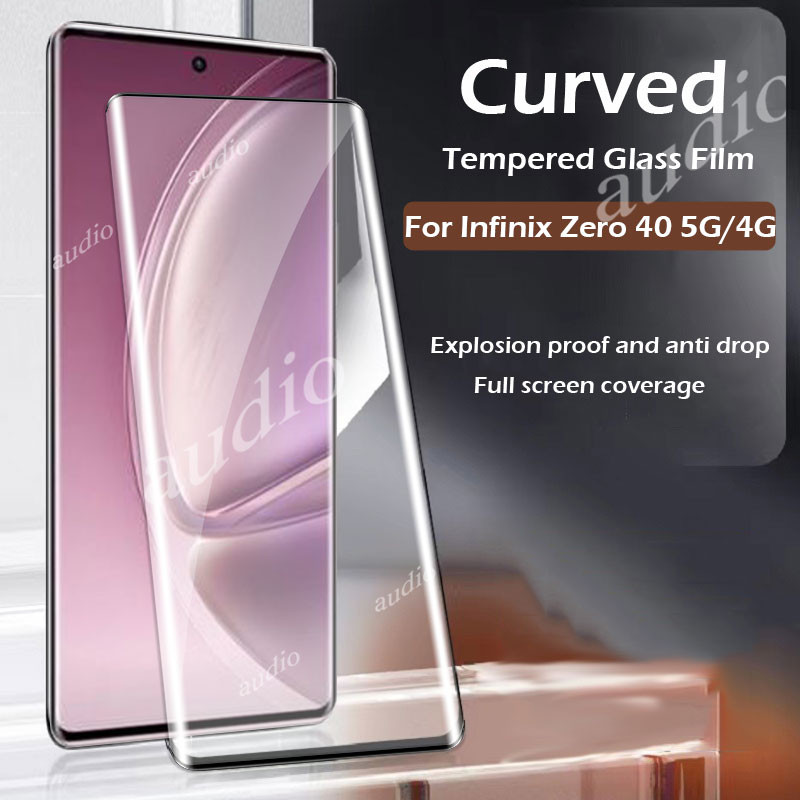 Infinix Zero 40 5G 4G 3d ร้อนดัดหน้าจอด้านหน้าสําหรับ infinix zero 40 zero40 infinixZero40 5G 4G 202